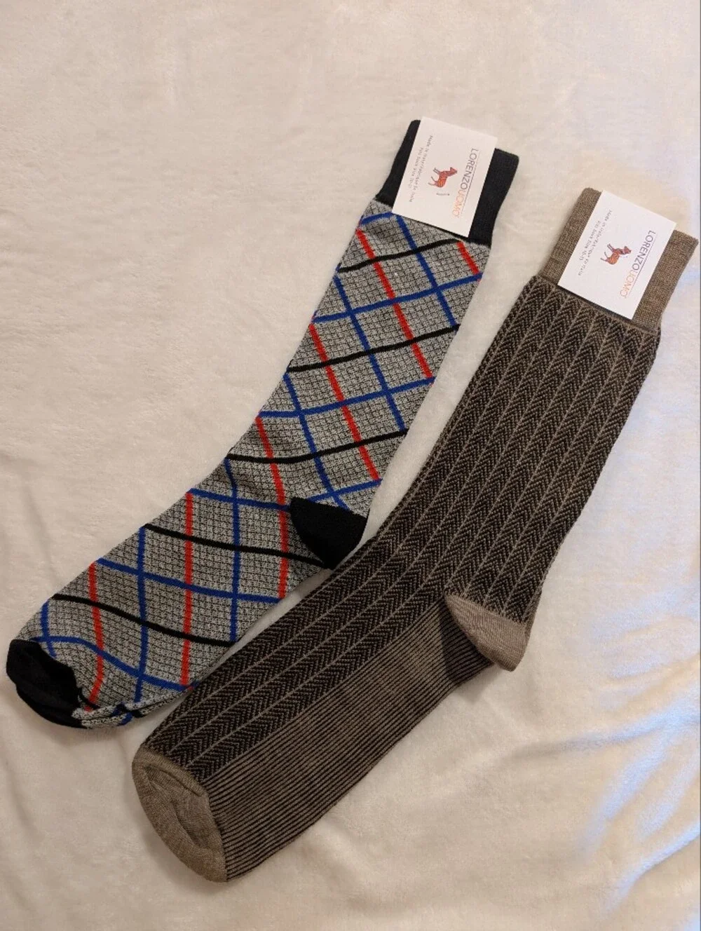 Dress Socks, Bundle Of 2 Pair